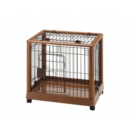 Richell Usa Richell USA 94127 Mobile Pet Pen 640 - Brown 94127